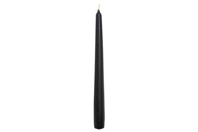 10 Inch Black Taped Candles 2x50s