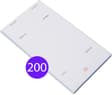 3ply Triplicate Carbonless Restaurant Pad