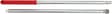 Red Colour Coded 2pcs Mop Handle