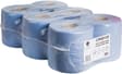 BLUE 120MTR 2PLY EMBOSSED CENTRE PULL ROLLS