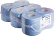 BLUE 150MTR 2PLY EMBOSSED CENTRE PULL ROLLS