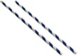 8INCH - Dark Blue & White Paper Straw BOXED