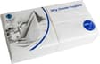 40CM X 40CM 3PLY 8 FOLD WHITE NAPKINS