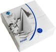 40cm White 8 fold Airlaid Napkins