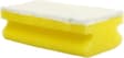 Industrial Finger Grip Non Scratch Scourers - Yellow