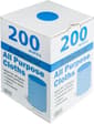 Antibacterial All Purpose Cloths - Blue 200 Sheets Per Roll