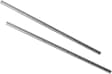 8INCH - Solid Silver Paper Straw