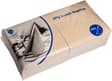 33CM X 33CM 2PLY 4 FOLD NATURAL NAPKINS