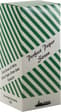 8INCH - Dark Green & White Paper Straw BOXED