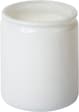 50 Hour White Round Glass Candles