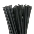 Black Paper Drinking Straws 8", 250 Straws