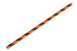 8INCH - BLACK & ORANGE STRIPPED