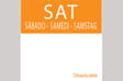 Saturday 20mm x 20mm Dissolvable Square Daily Dots