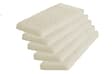 White Non-Scratch Utility Hand Pads