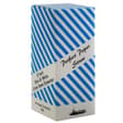 8INCH - Blue & White Paper Straw BOXED