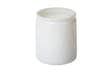 50 Hour White Round Glass Candles