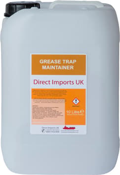 10 Ltr Heavy Duty Emzyme Grease Trap / Drain Maintainer / Remover