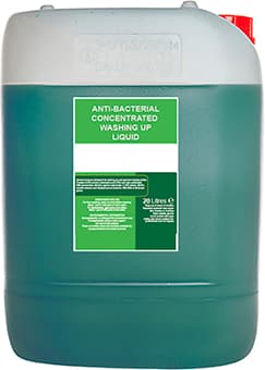 20 Litre Bacteriacidal Concentrated Washing Up Liquid