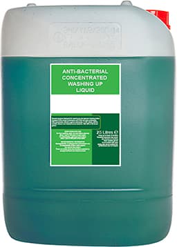 25 Litre Bacteriacidal Concentrated Washing Up Liquid