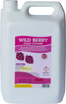 5 Litre Daily Use Wild Berry Toilet Cleaner - Acid Free
