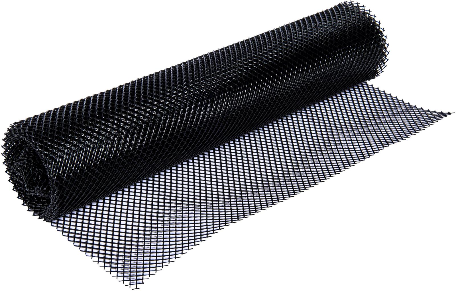 BLACK SHELF MATTING / LINER ROLL 61CM x 5MTR