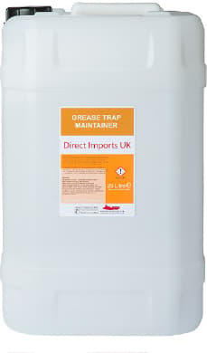 25 Ltr Heavy Duty Emzyme Grease Trap / Drain Maintainer / Remover