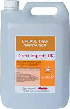 5 Ltr Heavy Duty Emzyme Grease Trap / Drain Maintainer / Remover