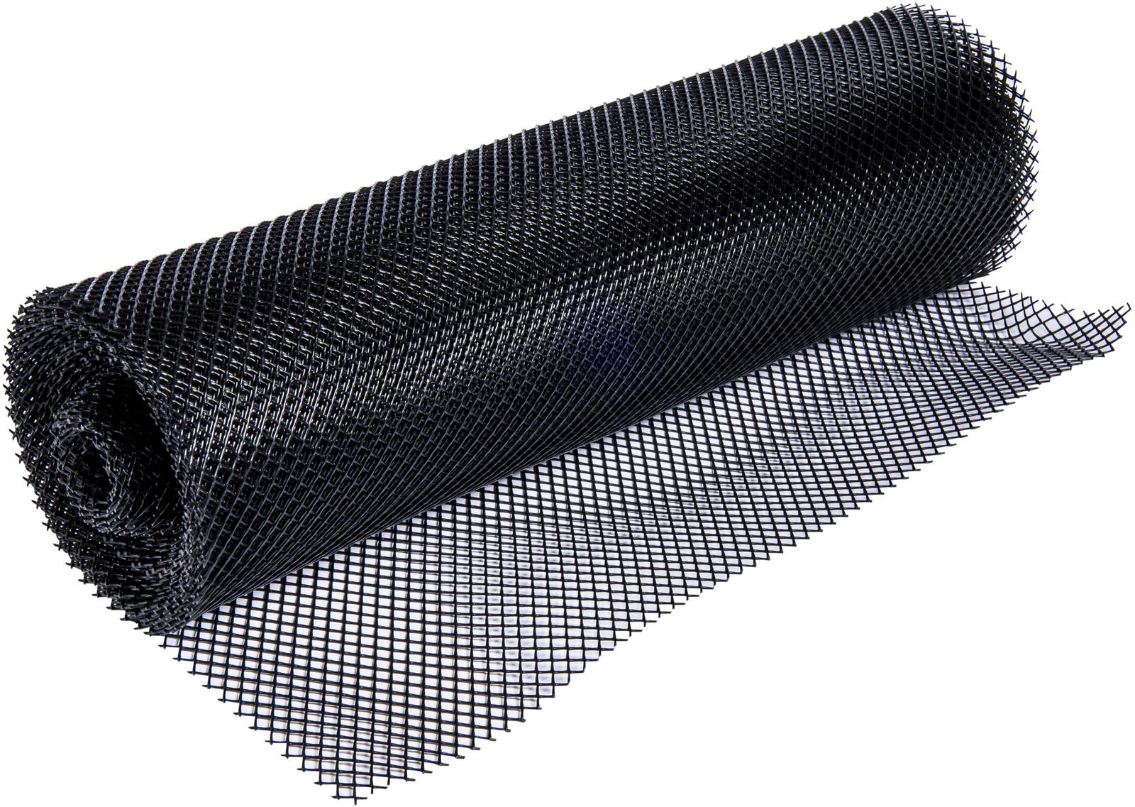 BLACK SHELF MATTING / LINER ROLL 61CM x 10MTR