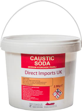 2.5kg Caustic Soda Tub