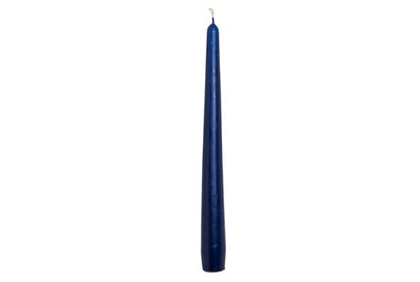 10 Inch Dark Blue Taped Candles 2x50s