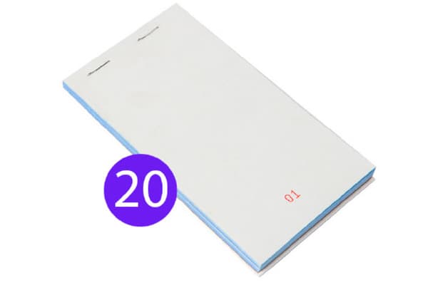 2ply Duplicate Carbonless Restaurant Pad