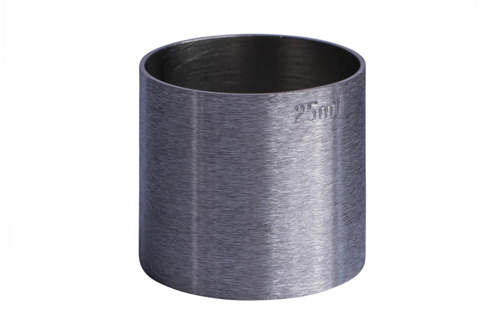 25ML CE STAINLESS STEEL THIMBLE MEASURE