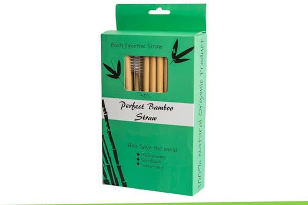 200mm 8inch 9-11mm Natural Reed Bamboo Straws