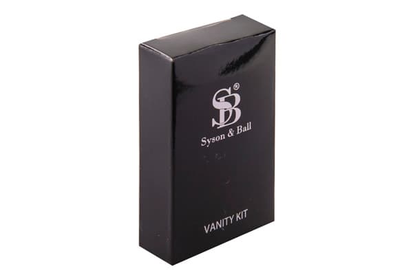 Syson & ball Vanity Kit 2 Cotton Buds, 2 Cotton Pads & 1 Nail File