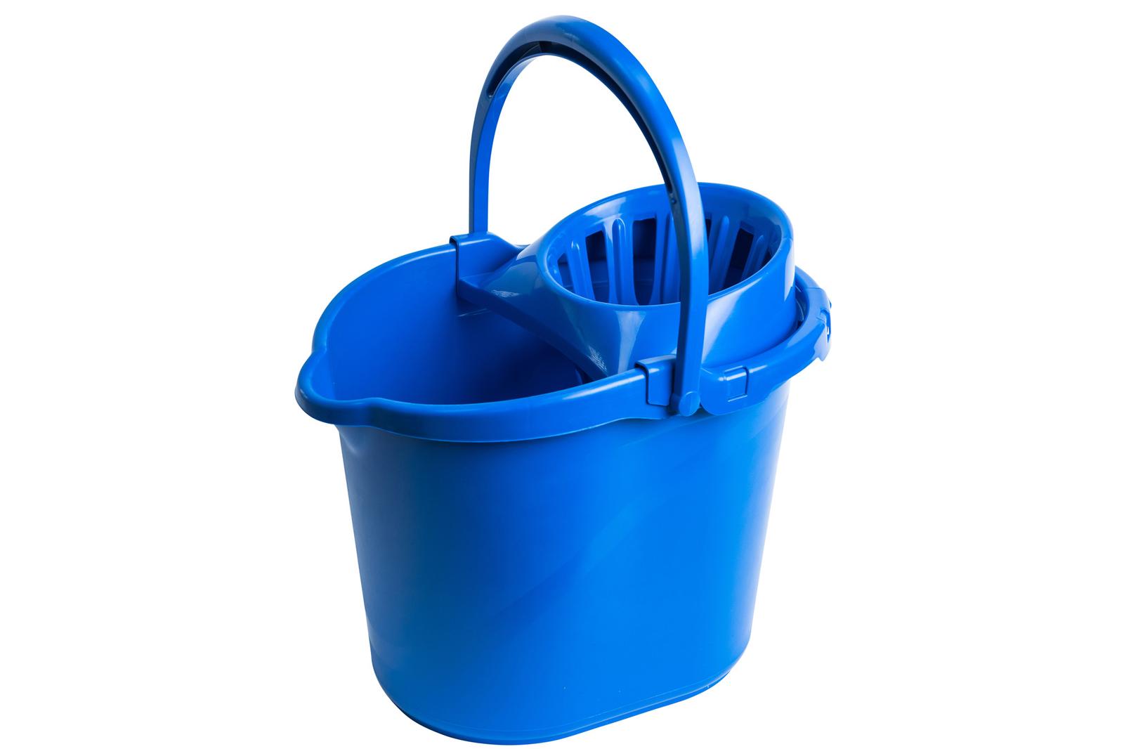 15Ltr Blue Mop Bucket & Wringer