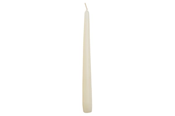 10 Inch Ivory Taped Candles 2x50s