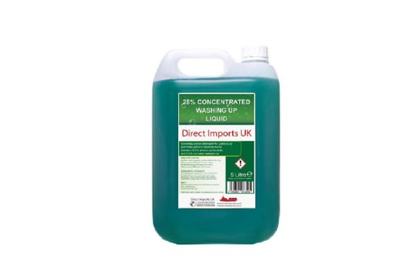5 Litre 28% Concentrated Washing Up Liquid