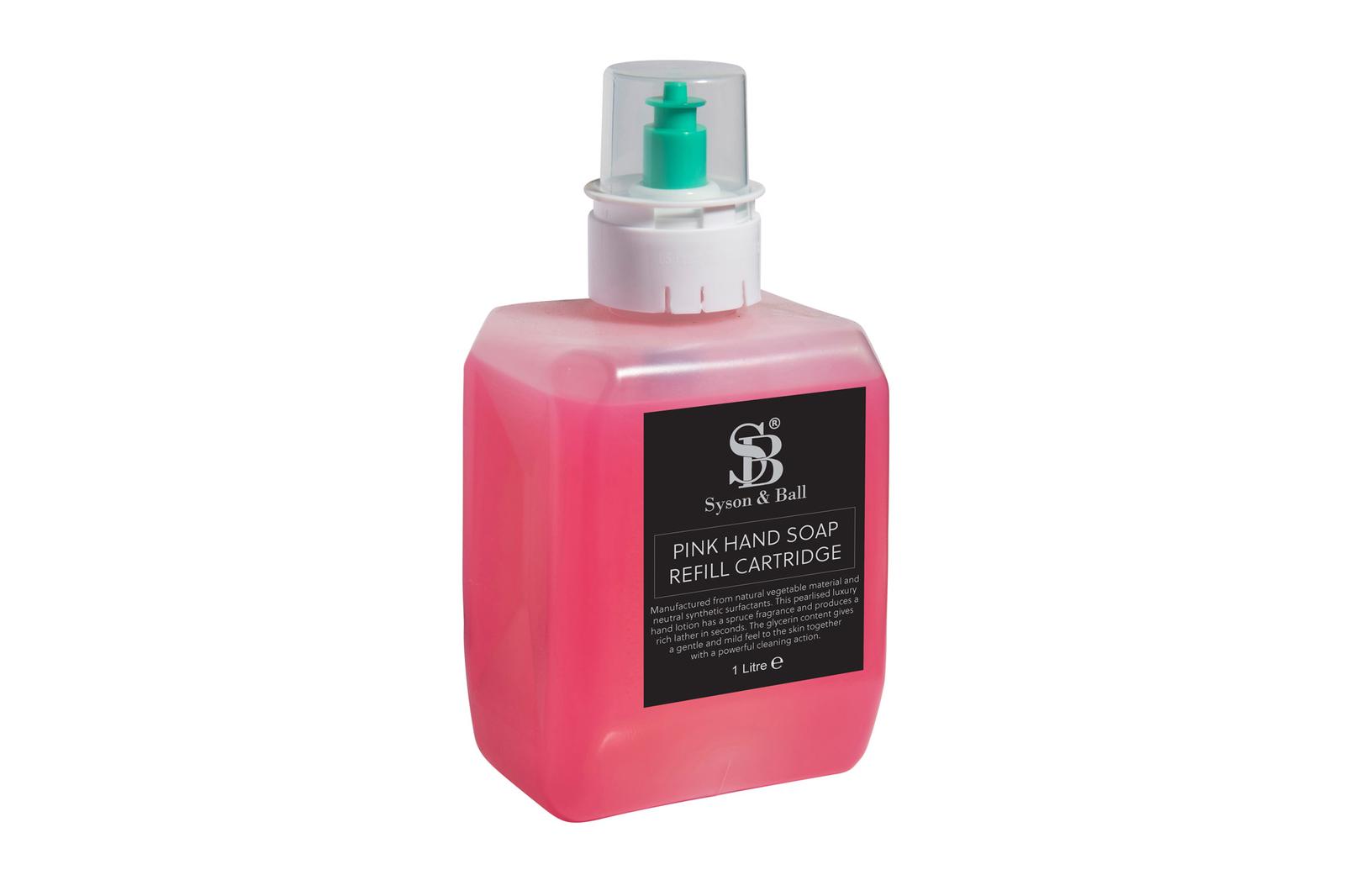1 Litre Pink Pearlised Handsoap