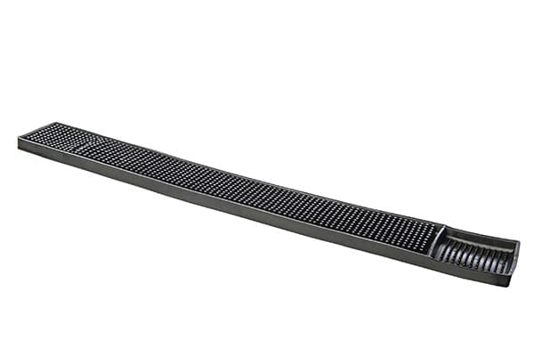 3.5 x 24Inch - Black Bar Mat