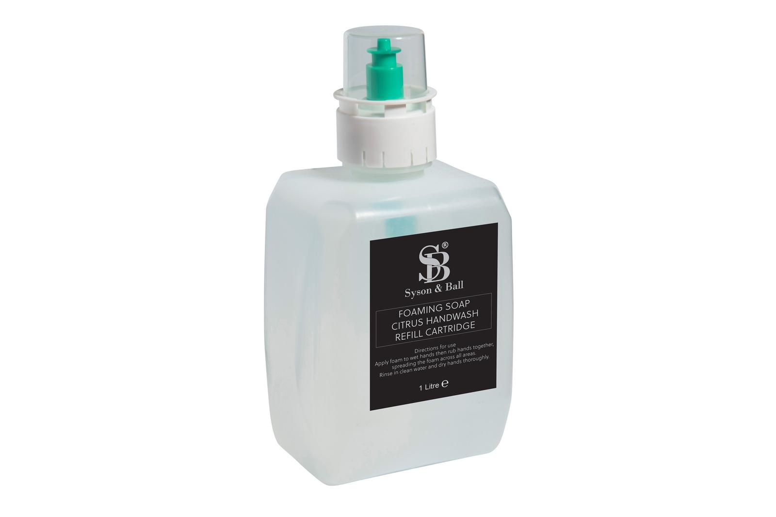 1Ltr Citrus Foaming Soap Re-Fills