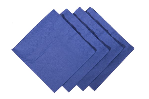 24cm 2ply Dark Blue Cocktail Napkins