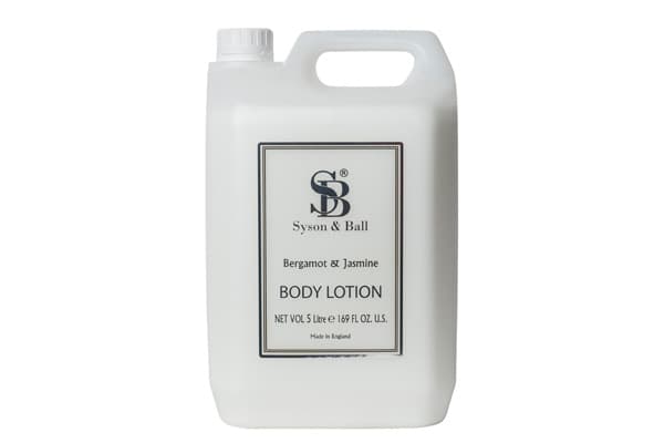 Syson & Ball 5Ltr Hand & Body Lotion Bergamot and jasmine