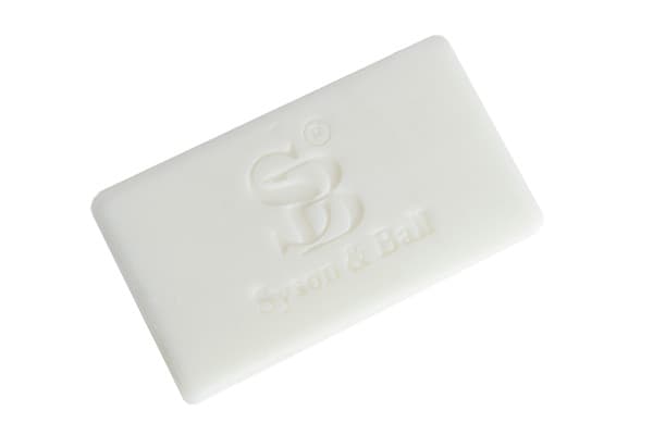 Syson & Ball 14g Rectangle Pure White Flora Vanille Soap Without Packing