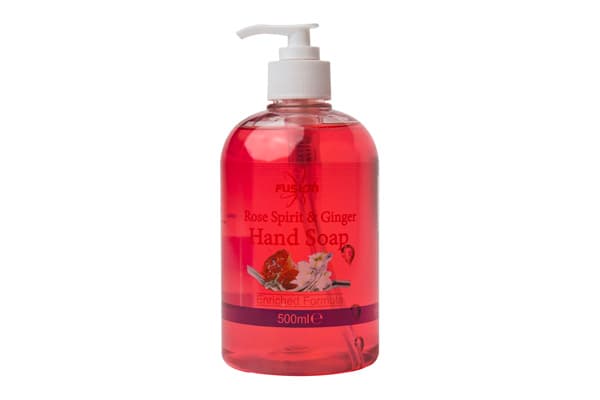 500ml Rose Spirit & Ginger Oil Liquid Bacteriacidal Hand Soap