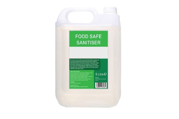 5 Litre Food Safe Spray & Wipe Sanitiser