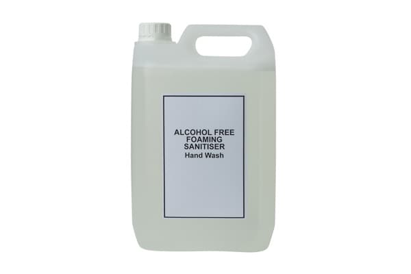 5 Litre Alcohol Free Foaming Hand Sanitiser Liquid