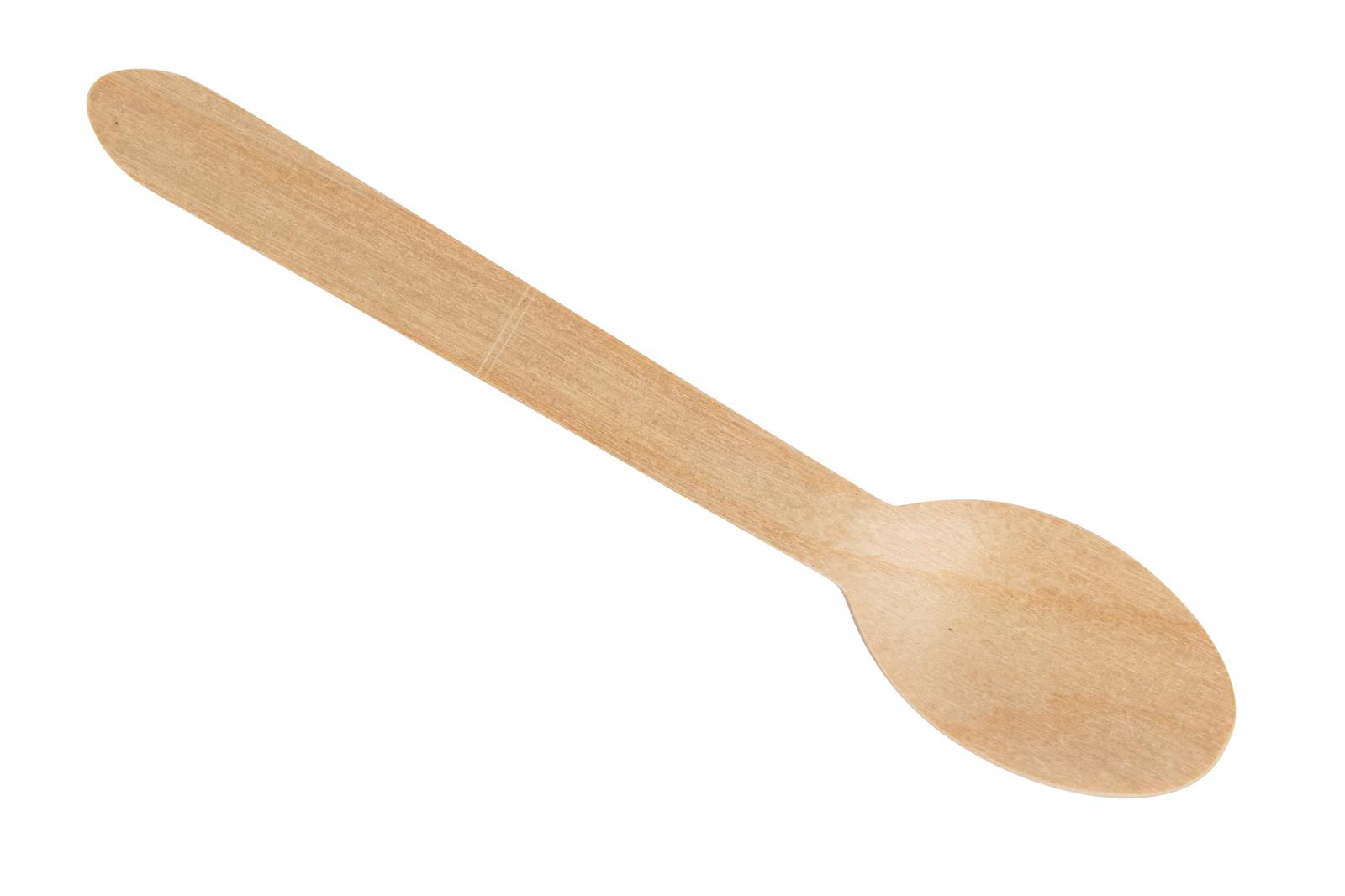160mm (16cm) WOODEN SPOONS