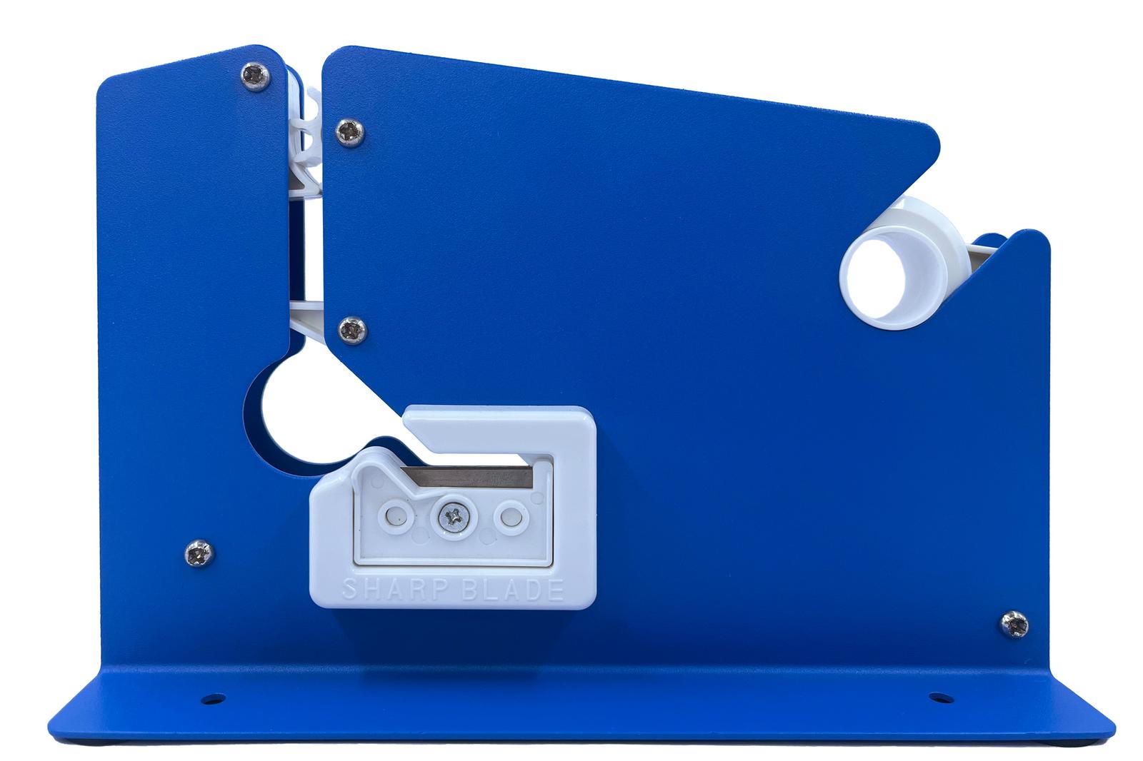 Metal Blue Coated Bag Sealer Tape Dispenser