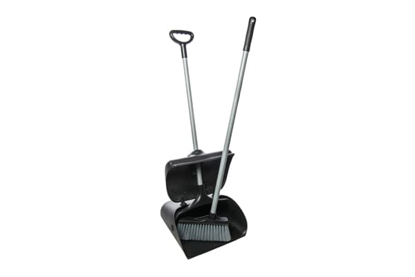 Heavy Duty Long Handle Dust Pan Set (2s)