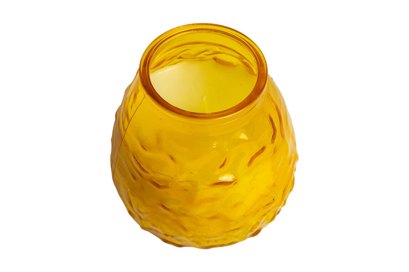 70 Hour Amber Low Boy Candle